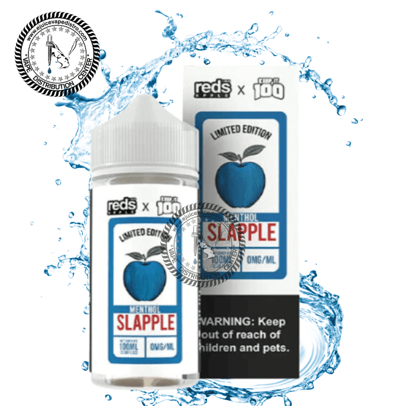 e juice vape distro 7 daze x keep it 100 slapple menthol 100ml 7 daze e liquid 39289768673528