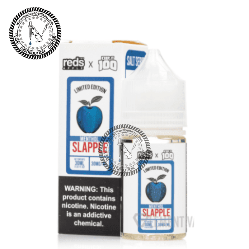 e juice vape distro 7 daze x keep it 100 slapple menthol salt 30ml 7 daze e liquid 39289769558264