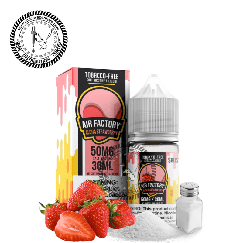 e juice vape distro aloha strawberry salt by air factory salts 30ml my vape order e liquid 39250950193400