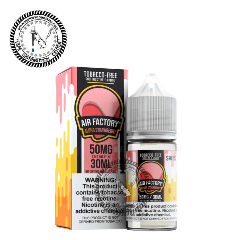 e juice vape distro aloha strawberry salt by air factory salts 30ml my vape order e liquid 39250950226168