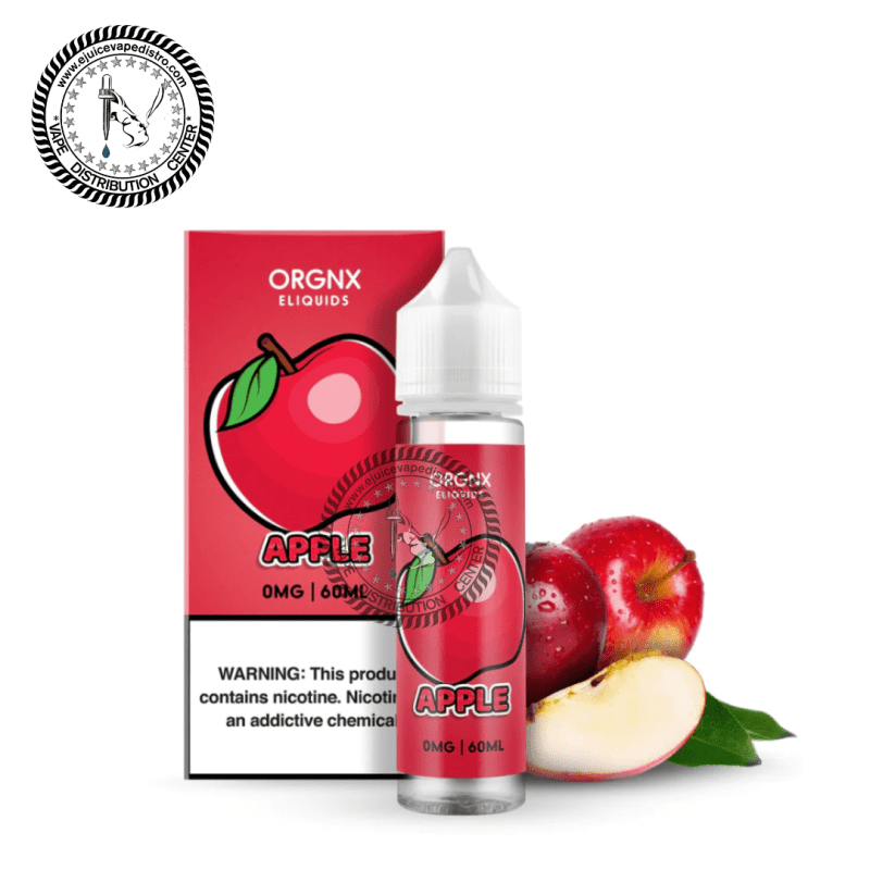 e juice vape distro apple by orgnx e liquids 60ml orgnx e liquids e liquid 39289818120440