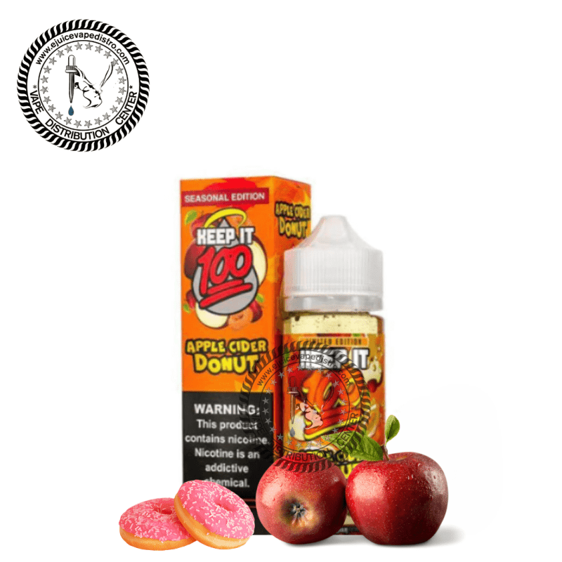 e juice vape distro apple cider donut by keep it 100 100ml liquid labs e liquid 39274973790456