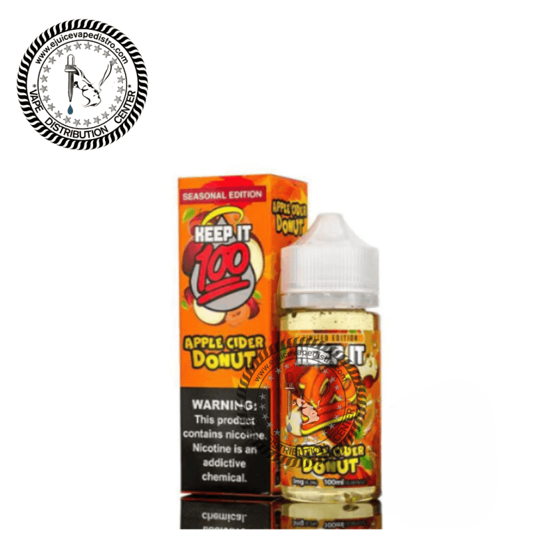 e juice vape distro apple cider donut by keep it 100 100ml liquid labs e liquid 39274973823224