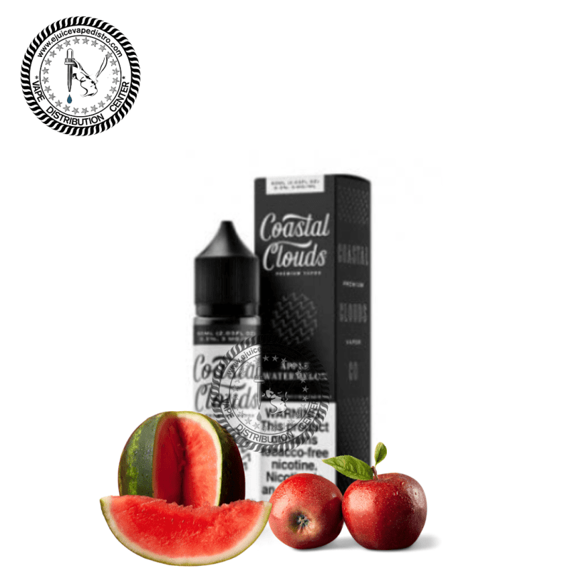 e juice vape distro apple watermelon by coastal clouds 60ml e liquid tfn coastal clouds e liquid 39280910139640