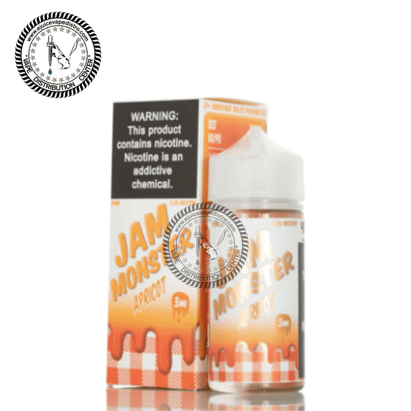 e juice vape distro apricot by jam monster 100ml jam monster e liquid 39289898828024