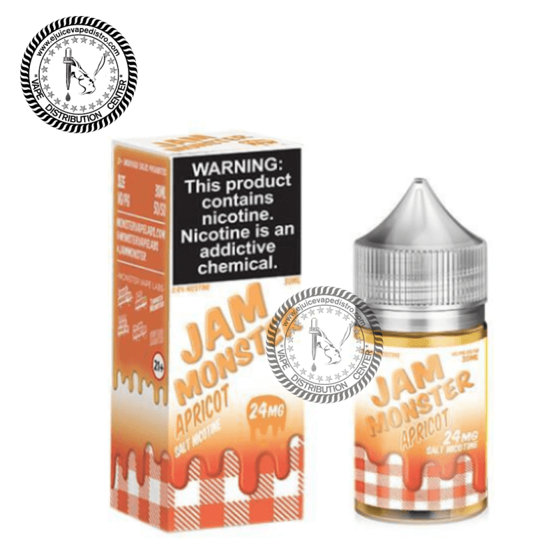 e juice vape distro apricot salt by jam monster salt 30ml jam monster e liquid 39289901154552