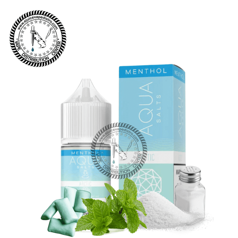 e juice vape distro arctic menthol salt by aqua salts 30ml marina vape e liquid 39255427580152