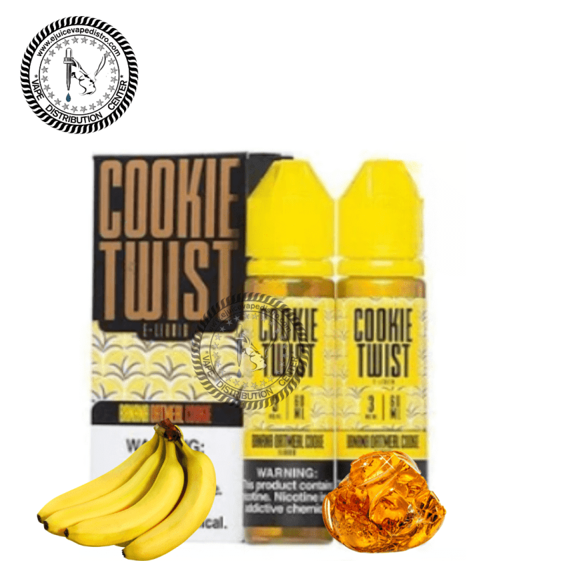 e juice vape distro banana amber by cookie twist 120ml daddy s distro e liquid 39292633317624