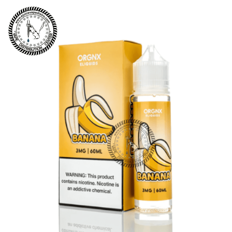 e juice vape distro banana by orgnx e liquids 60ml orgnx e liquids e liquid 39292645179640