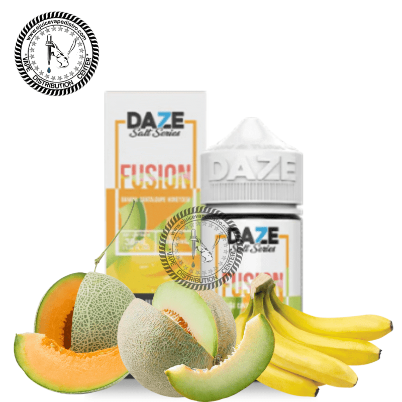 e juice vape distro banana cantaloupe honeydew salt by 7 daze fusion salts 30ml 7 daze e liquid 39292710912248