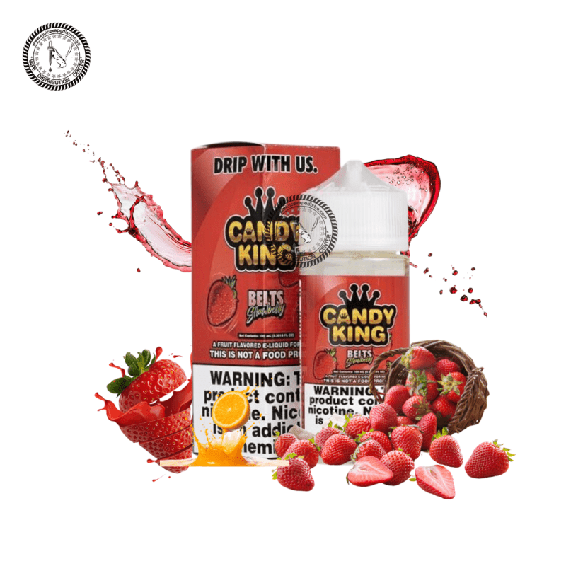 e juice vape distro belts strawberry by candy king 100ml drip more e liquid 39245491437816