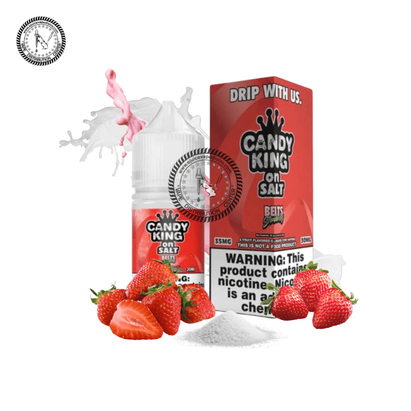 e juice vape distro belts strawberry by candy king on salt 30ml drip more e liquid 39256402985208