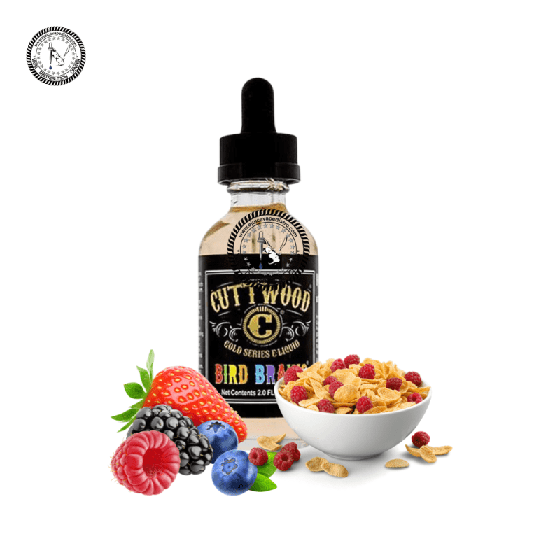 e juice vape distro bird brains by cuttwood 120ml cuttwood e liquid 39287190061304