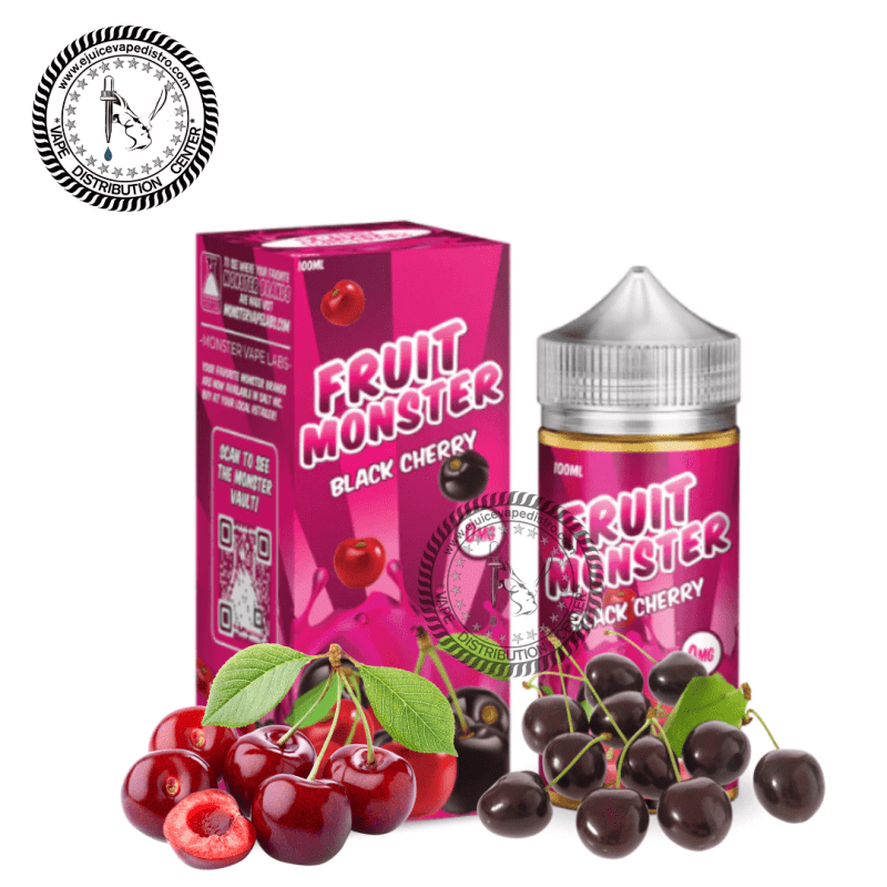 e juice vape distro black cherry by fruit monster 100ml jam monster e liquid 39282624856312