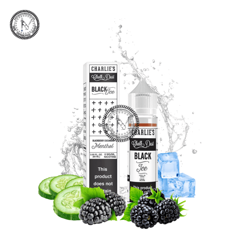 e juice vape distro black ice by charlie s chalk dust 60ml charlie s chalk dust e liquid 39253846950136