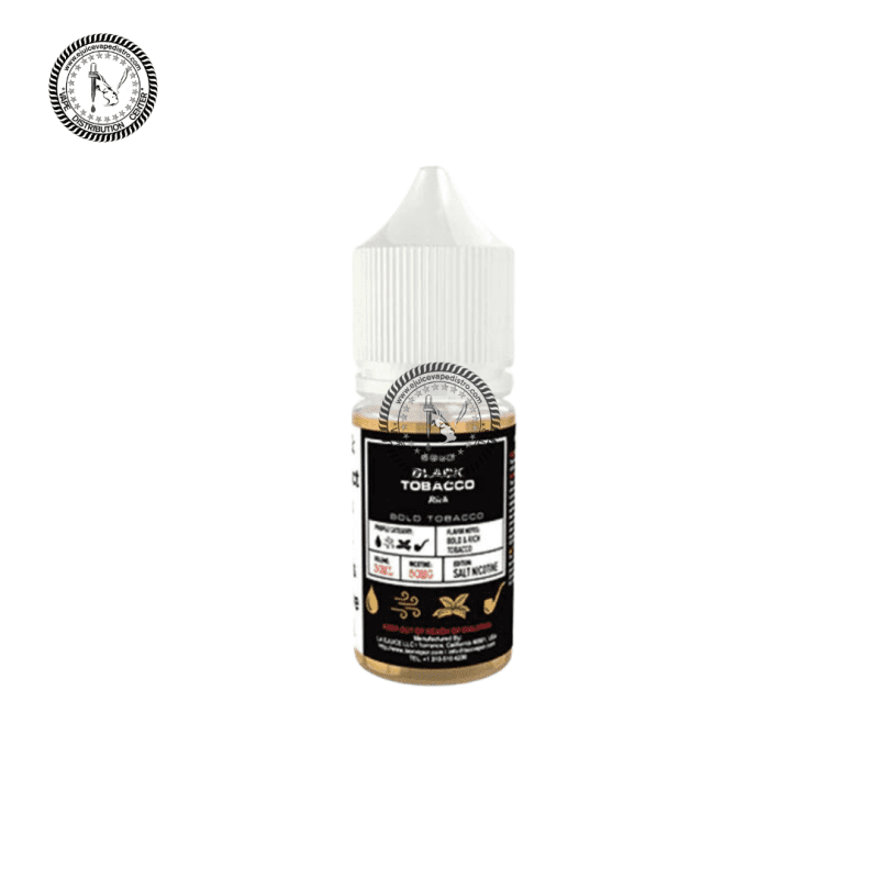 e juice vape distro black tobacco by glas basix nic salts 30ml glas e liquid 39262531387640