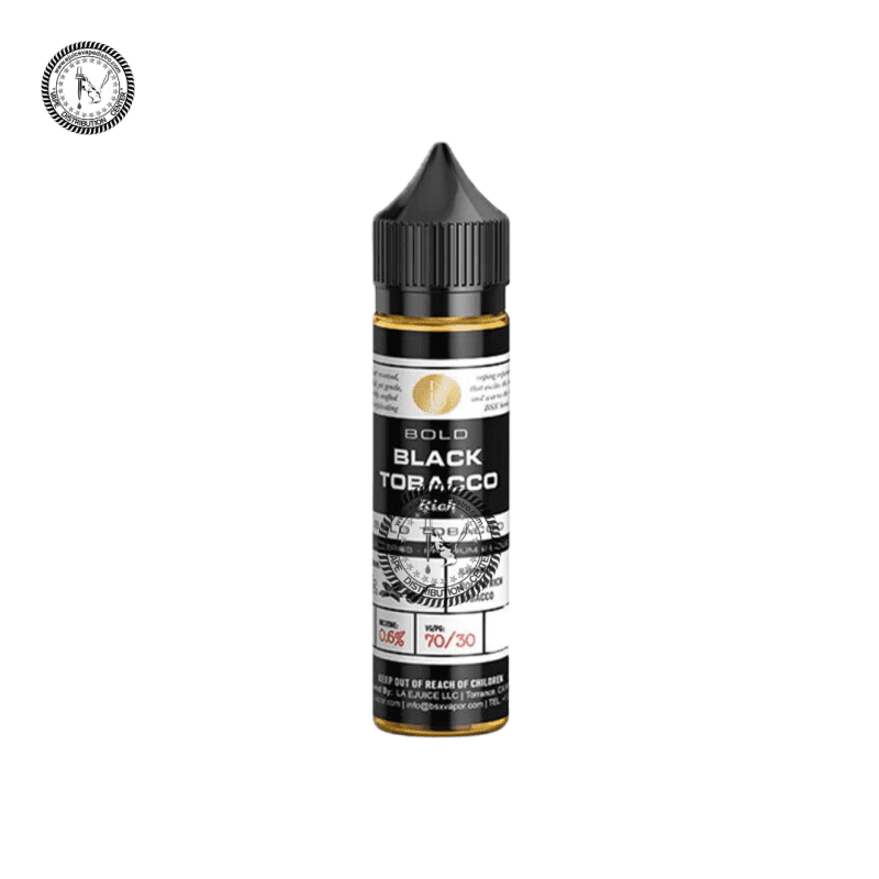 e juice vape distro black tobacco by glas basix series 60ml glas e liquid 39289879527672