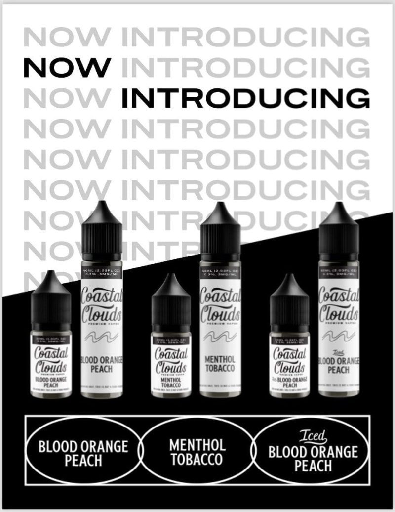 e juice vape distro blood orange peach salt nic by coastal clouds 30ml la vapor e liquid 40318172823800