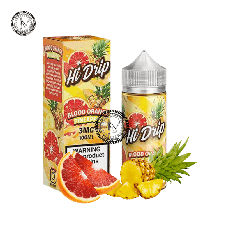 e juice vape distro blood orange pineapple by hi drip 100ml tear drip e liquid 39289974325496