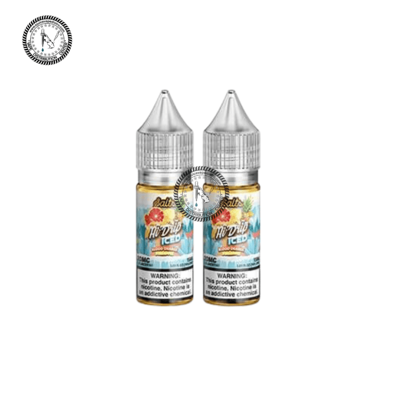 e juice vape distro blood orange pineapple iced salt by hi drip salts 2x15ml 30ml tear drip e liquid 39267580936440