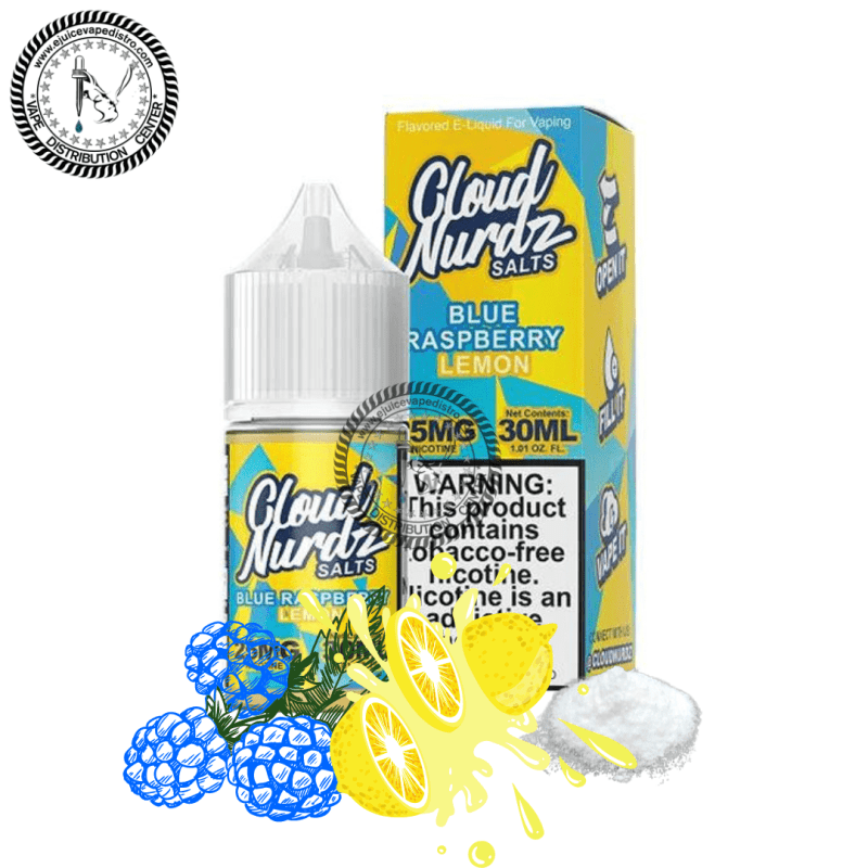 e juice vape distro blue raspberry lemon salt by cloud nurdz salt 30ml cloud nurdz e liquid 39255313776888