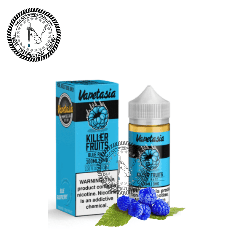 e juice vape distro blue razz by vapetasia killer fruit 100ml vapetasia e liquid 39275459346680