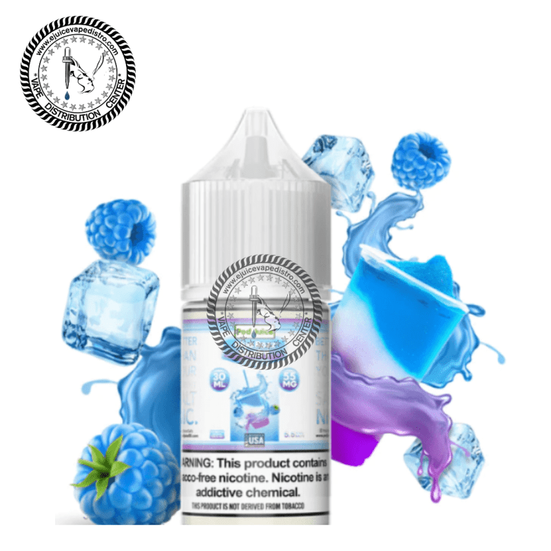 e juice vape distro blue razz slushy freeze by pod juice salt 30ml pod juice e liquid 39289731776760