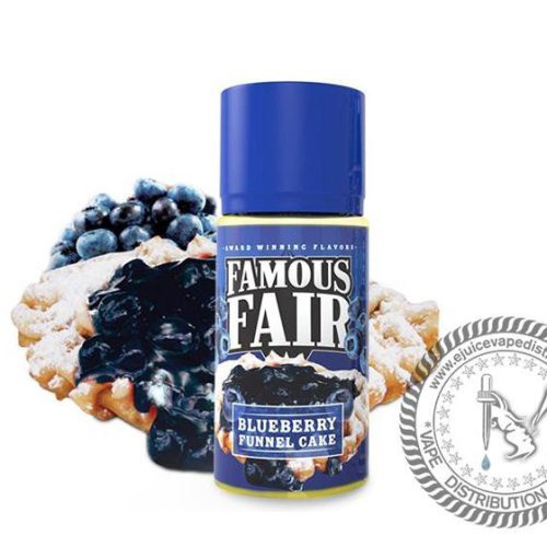 Blueberry Funnel Cake by Famous Fair 100ML E-Liquid