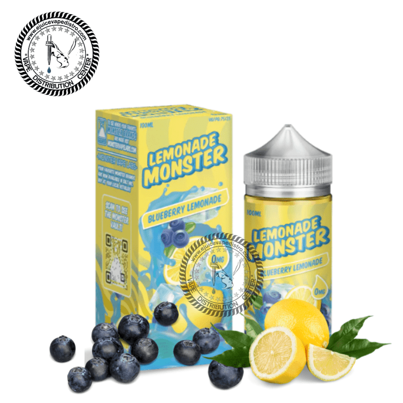 e juice vape distro blueberry lemonade by lemonade monster 100ml jam monster e liquid 39281028301048