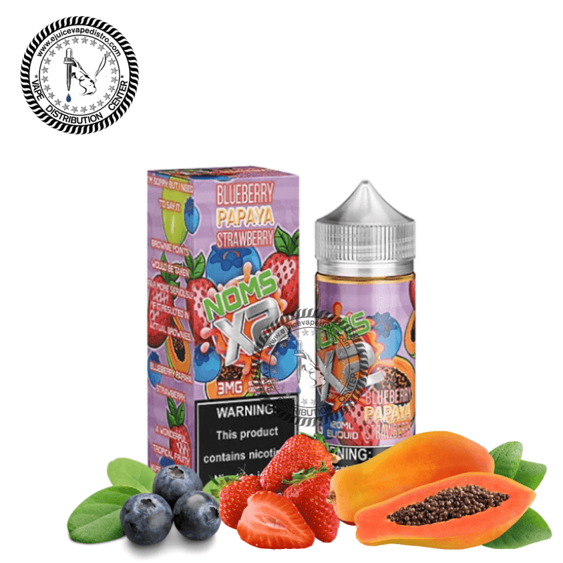 e juice vape distro blueberry papaya strawberry by noms x2 120ml lotus vaping technologies e liquid 39280982458616