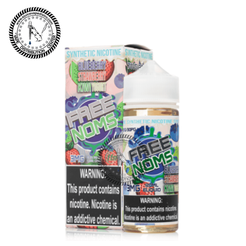 e juice vape distro blueberry yogurt strawberry kiwi by free noms 120ml lotus vaping technologies e liquid 39286531686648