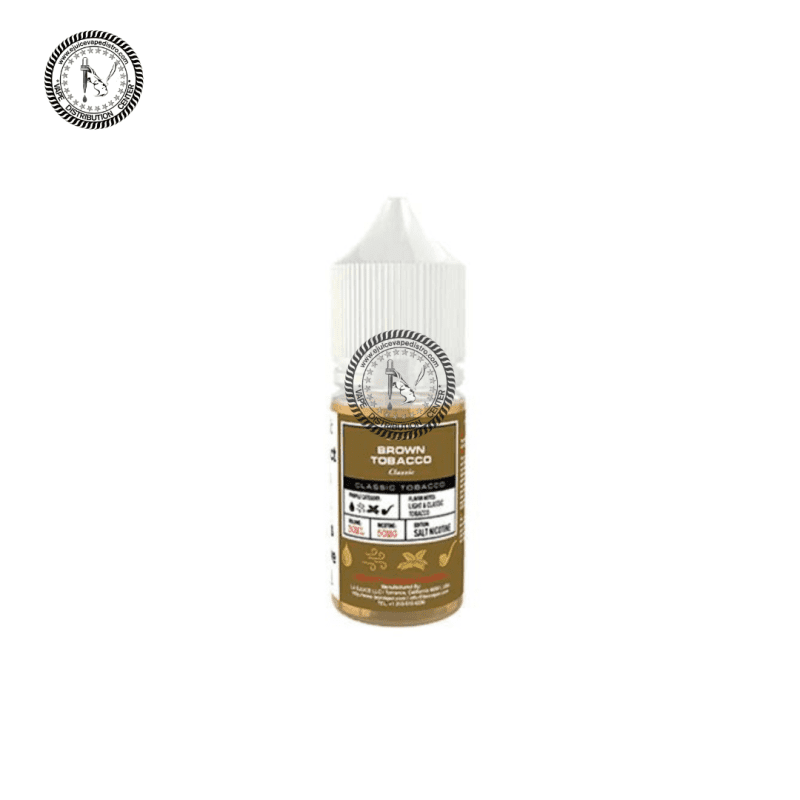 e juice vape distro brown tobacco by glas basix nic salts 30ml glas e liquid 39262432952568