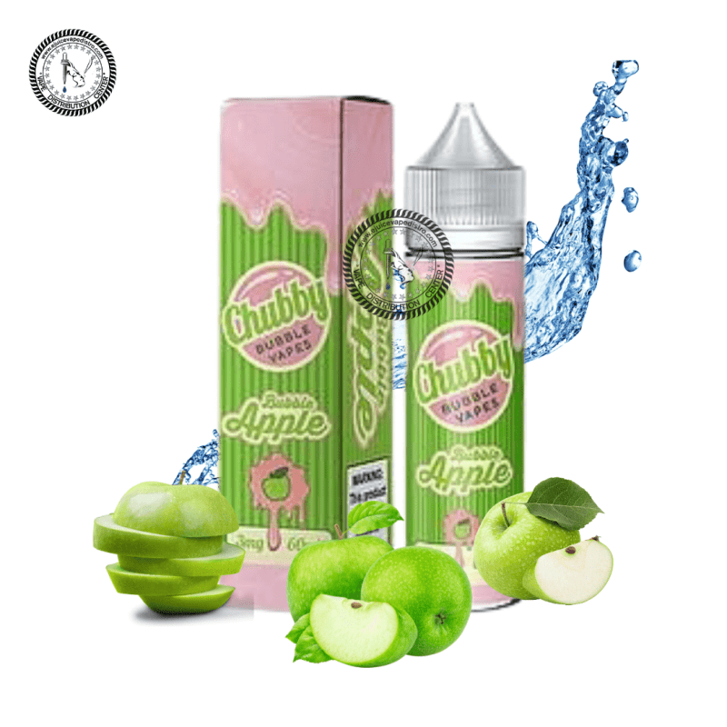 e juice vape distro bubble apple by chubby bubble vapes 60ml modfuel e liquid 39259469840632