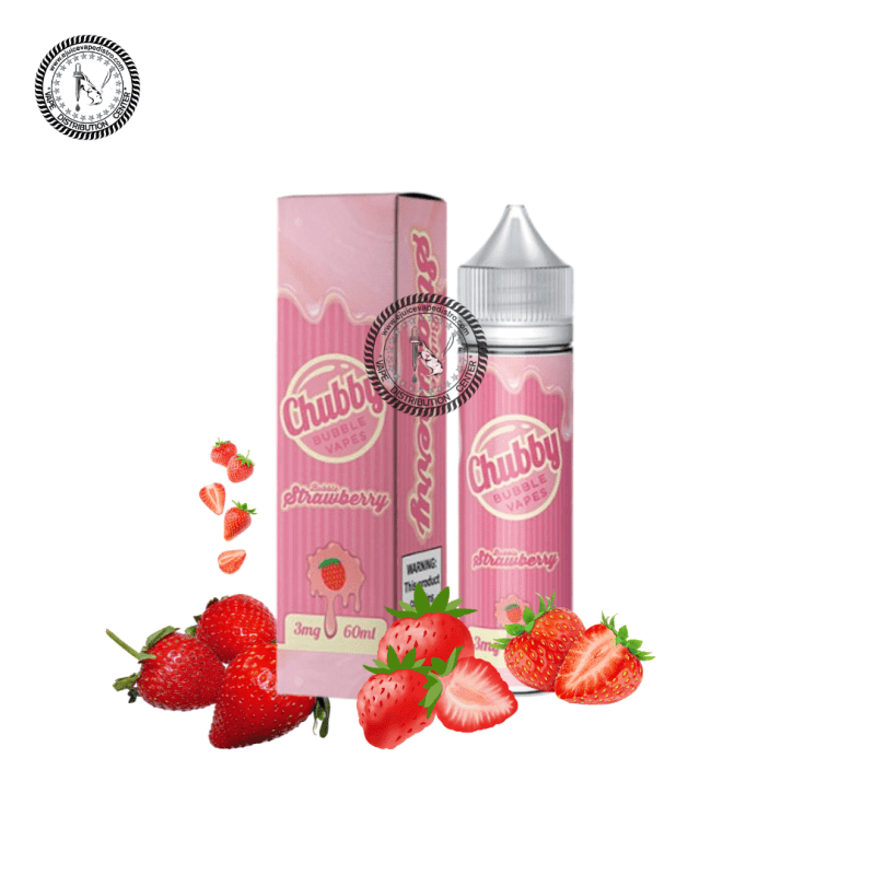 e juice vape distro bubble strawberry by chubby bubble vapes 60ml modfuel e liquid 39259355480312