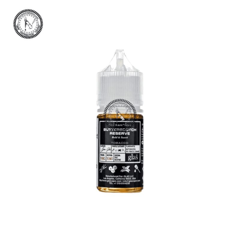 e juice vape distro butterscotch reserve salt by glas basix nic salts 30ml glas e liquid 39262131814648