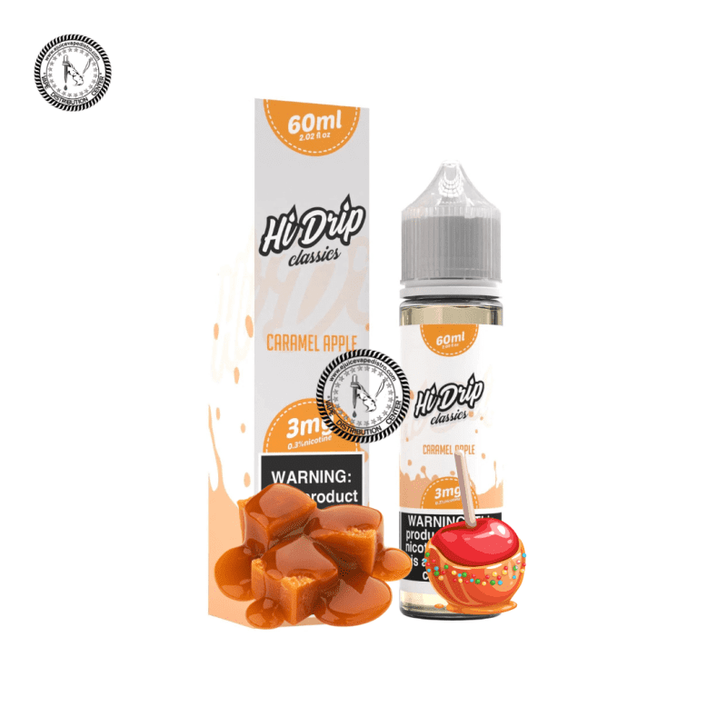 e juice vape distro caramel apple by hi drip classics 60ml tear drip e liquid 39290617331960