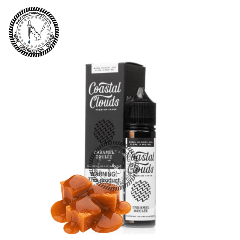 e juice vape distro caramel brulee by coastal clouds 60ml e liquid tfn coastal clouds e liquid 39280912695544