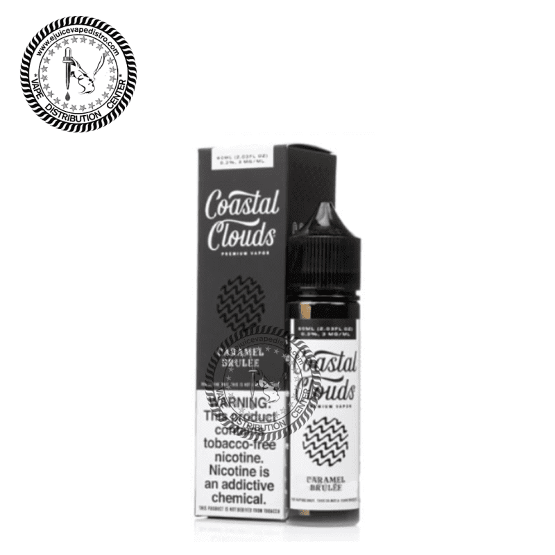 e juice vape distro caramel brulee by coastal clouds 60ml e liquid tfn coastal clouds e liquid 39280912728312