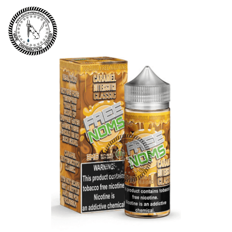 e juice vape distro caramel butterscotch classic by free noms 120ml lotus vaping technologies e liquid 39281028006136