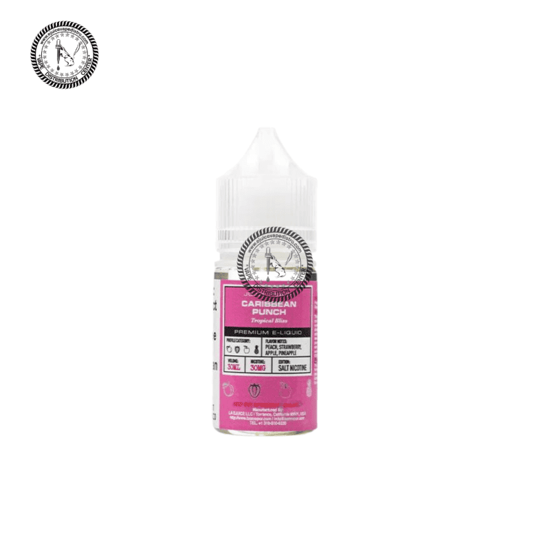 e juice vape distro caribbean punch salt by glas basix salts 30ml glas e liquid 39262321049848