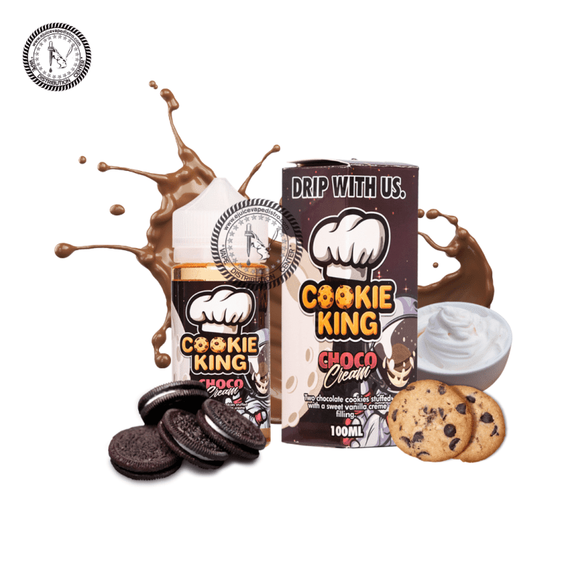 e juice vape distro choco cream by cookie king 100ml drip more e liquid 39246535393528