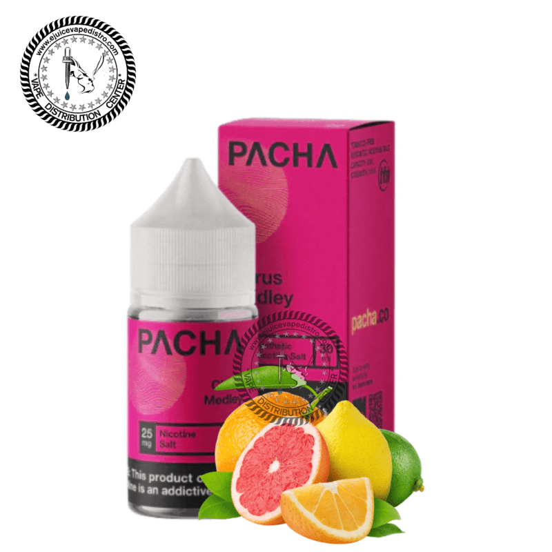 e juice vape distro citrus medley by pacha mama salts 30ml charlie s chalk dust e liquid 39287127474424