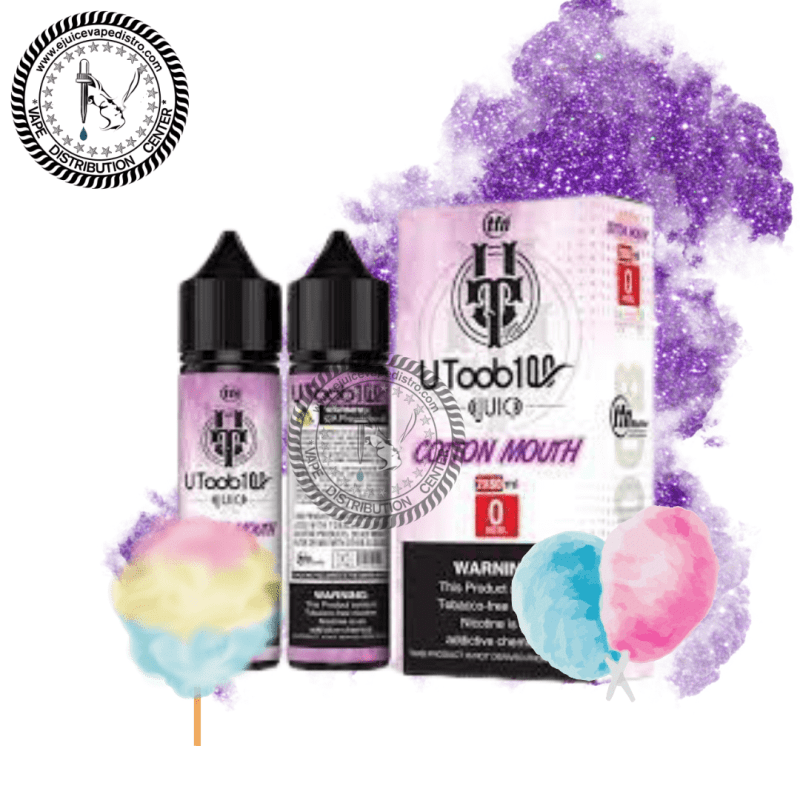 e juice vape distro cotton mouth by u toob 100 e juice 2x60ml 120ml u toob100 e liquid 39262246600952