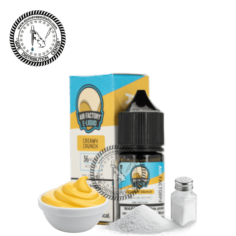 e juice vape distro creamy crunch by air factory salts 30ml my vape order e liquid 39250487050488