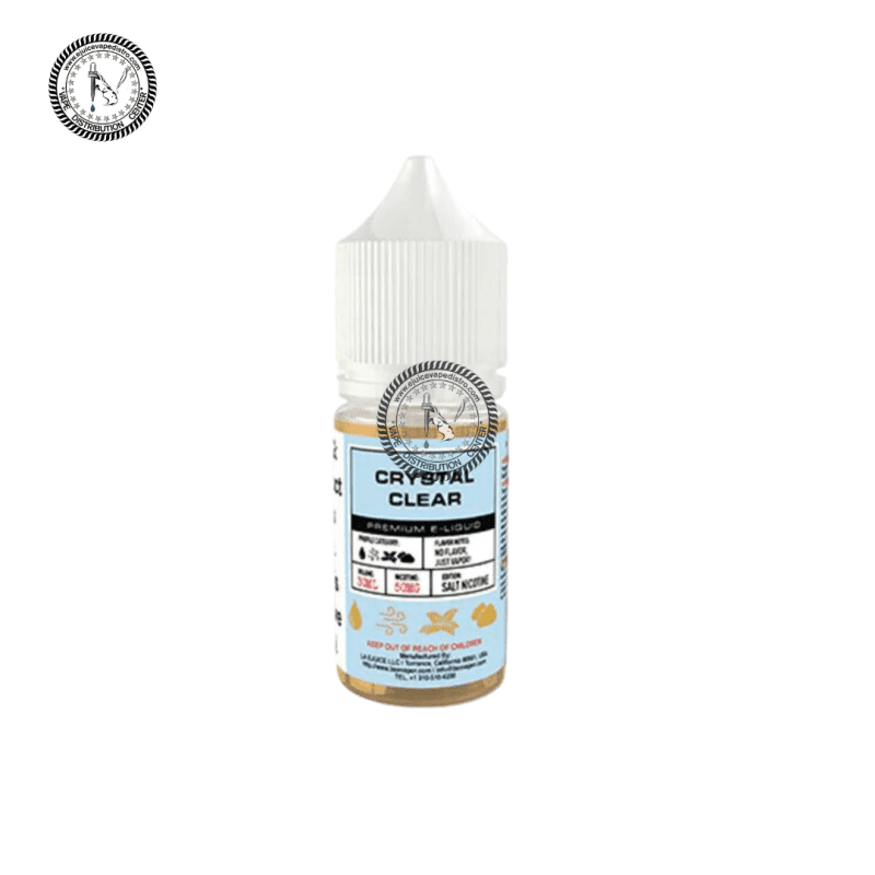 e juice vape distro crystal clear by glas basix nic salts 30ml glas e liquid 39262593286392