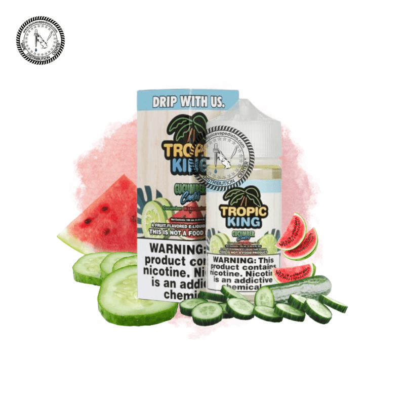 e juice vape distro cucumber cooler by tropic king 100ml drip more e liquid 39246983889144