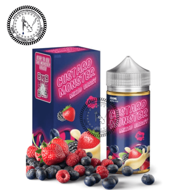 e juice vape distro custard monster mixed berry by jam monster 100ml jam monster e liquid 39287327260920