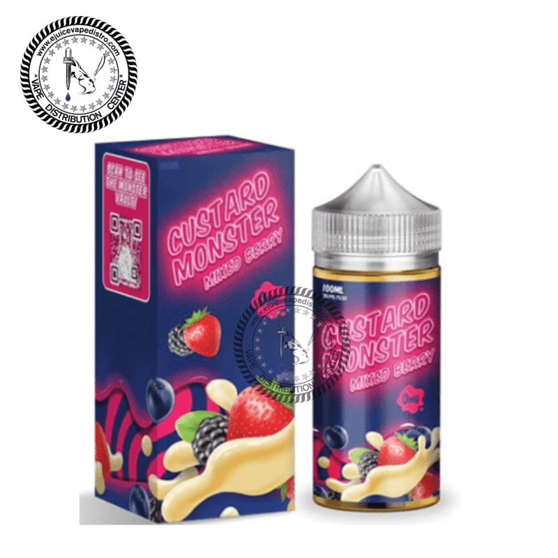 e juice vape distro custard monster mixed berry by jam monster 100ml jam monster e liquid 39287327293688