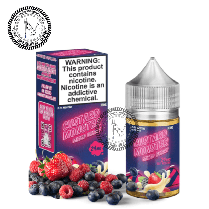 e juice vape distro custard monster salt mixed berry salt by jam monster salt 30ml jam monster e liquid 39289737281784