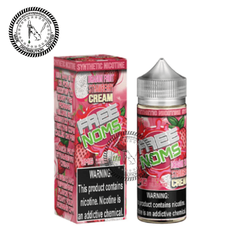 e juice vape distro dragon fruit strawberry cream by free noms 120ml lotus vaping technologies e liquid 39286525985016